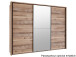 Schwebetürenschrank >Renfrew< in Old Style hell - 270x210x63cm (BxHxT)