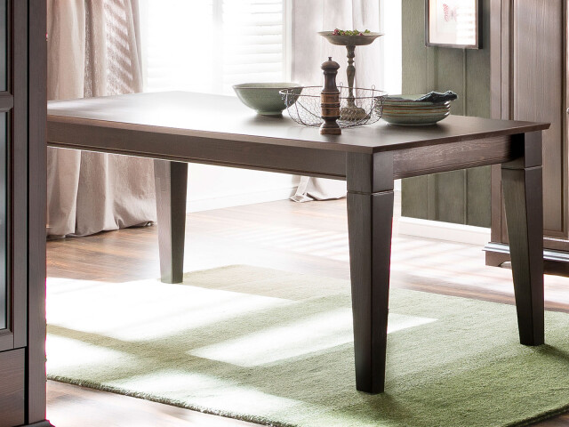 Esstisch >Lynea< in Rustikal aus Massivholz - 180x75,5x90cm (BxHxT)