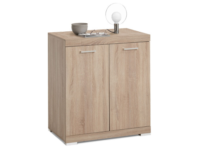 Kommode >Birkenhead< in Eiche - 80x90x50cm (BxHxT)