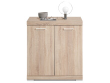 Kommode >Birkenhead< in Eiche - 80x90x50cm (BxHxT)