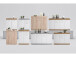 Kommode >Birkenhead< in Eiche - 80x90x50cm (BxHxT)