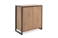 Kommode >Arvada< in Artisan Eiche aus MDF -...