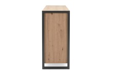 Kommode >Arvada< in Artisan Eiche aus MDF - 120x88x40cm (BxHxT)