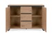 Kommode >Arvada< in Artisan Eiche aus MDF - 120x88x40cm (BxHxT)
