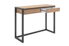 Konsolentisch >Arvada< in Artisan Eiche aus MDF - 100x75x35cm (BxHxT)