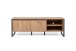 TV-Schrank >Arvada< in Artisan Eiche aus MDF - 160x55x40cm (BxHxT)