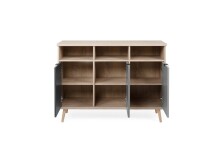 Sideboard >Epik< in Elegance Endgrain - 120x88x40cm...