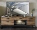 TV-Board >Manhattan< in Haveleiche Cognac - 175x62x48cm (BxHxT)