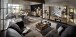 Couchtisch >Manhattan< in Haveleiche Cognac aus MDF - 115x42x65cm (BxHxT)