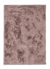 Teppich in Altrosa aus 100% Polyester - 180x120x2,5cm...