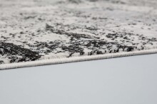 Teppich in schwarz/creme Vintage - 230x160x0,9 (LxBxH)