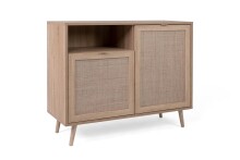 Kommode >Kuta< in Sonoma-Eiche - 101.4x87x40cm (BxHxT)