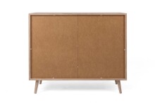 Kommode >Kuta< in Sonoma-Eiche - 101.4x87x40cm (BxHxT)