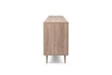 Sideboard >Kuta< in Braun - 180x71x40cm (BxHxT)