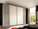Kleiderschrank >Ketty< in Weiß / Beton - 315x225x61cm (BxHxT)
