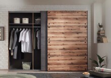 Kleiderschrank >Donielle< in Alpine Lodge - 270x210x60cm (BxHxT)