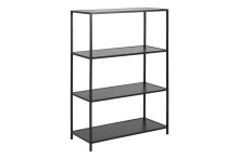 Regal >Carney< in Esche aus Metall - 77x114x35cm...