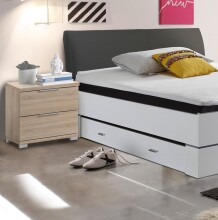 Nachtkommode >Nelli< in Eiche Sonoma Nachbildung -...