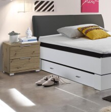 Nachtkommode >Nelli< in Artisan Eiche Nachbildung -...