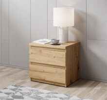 Nachtkommode >Olli< in Artisan Eiche Nachbildung -...