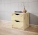 Nachtkommode >Luki< in Artisan Eiche Nachbildung - 40x45x42cm (BxHxT)