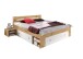 Stauraumbett >Robina< in Artisan Eiche Nachbildung / Weiß - 185x86x204cm (BxHxT)