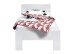 Futonbett >Saturn< in Weiß - 95x76x204cm (BxHxT)