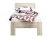 Futonbett >Saturn< in Eiche Sonoma Nachbildug - 95x76x204cm (BxHxT)