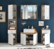 Badezimmer-Set >Peter< in Artisan aus MDF - 176x190x30cm (BxHxT)