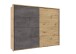 Kleiderschrank >Melodie< in Artisan Eiche Nachbildung / Betonoxid