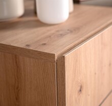 Sideboard >Nola< in Artisan Eiche - 180x90x42cm (BxHxT)
