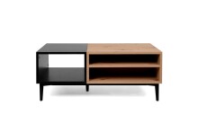 Couchtisch >Nola< in Artisan Eiche - 100x40x55cm (BxHxT)
