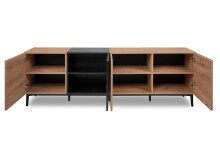 TV-Board >Nola< in Artisan Eiche - 200x65x42cm (BxHxT)