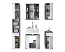 Unterschrank >Olivia< in Norwegische Pinie - 30x71x30cm (BxHxT)