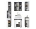 Unterschrank >Olivia< in Norwegische Pinie - 30x71x30cm (BxHxT)