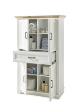 Midischrank >Jasmin< in Pinie-Hell - 83x138x43cm...