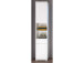 Hochschrank >Peter< in Weiß aus MDF - 38x190x30cm (BxHxT)
