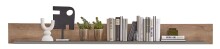 Wandboard >Kathlin< in Eiche Altholz Nachbildung - 180x18x22cm (BxHxT)
