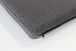 Sitzkissen >3434< in Anthrazit aus Polyester - 89x5x36cm (BxHxT)