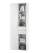 Aktenschrank >Lommel< in lichtgrau - 80x216x35cm (BxHxT)
