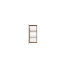 Hängeschrank >Livorno< in weiß-matt - 30x64x20cm (BxHxT)