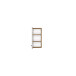 Hängeschrank >Livorno< in weiß-matt - 30x64x20cm (BxHxT)