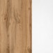 Hängeschrank >Paris< in Weiß, Wotan-Eiche - 30x64x20cm (BxHxT)