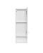 Hängeschrank >Riga< in Weiß-Matt - 25x71x20cm (BxHxT)