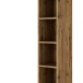 Badregal >Livorno< in Wotan-Eiche - 25x130x35cm (BxHxT)