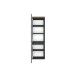 Midischrank >Pienza< in Grau-matt - 40x130x35cm (BxHxT)