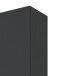Midischrank >Pienza< in Grau-matt - 40x130x35cm (BxHxT)