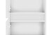 Midischrank >Pienza< in weiß-matt - 40x130x35cm (BxHxT)