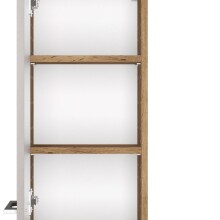 Schwebeboard >Livorno< in weiß-matt - 90x66x20cm (BxHxT)