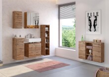 Schwebeboard >Livorno< in Wotan-Eiche - 90x66x20cm (BxHxT)
